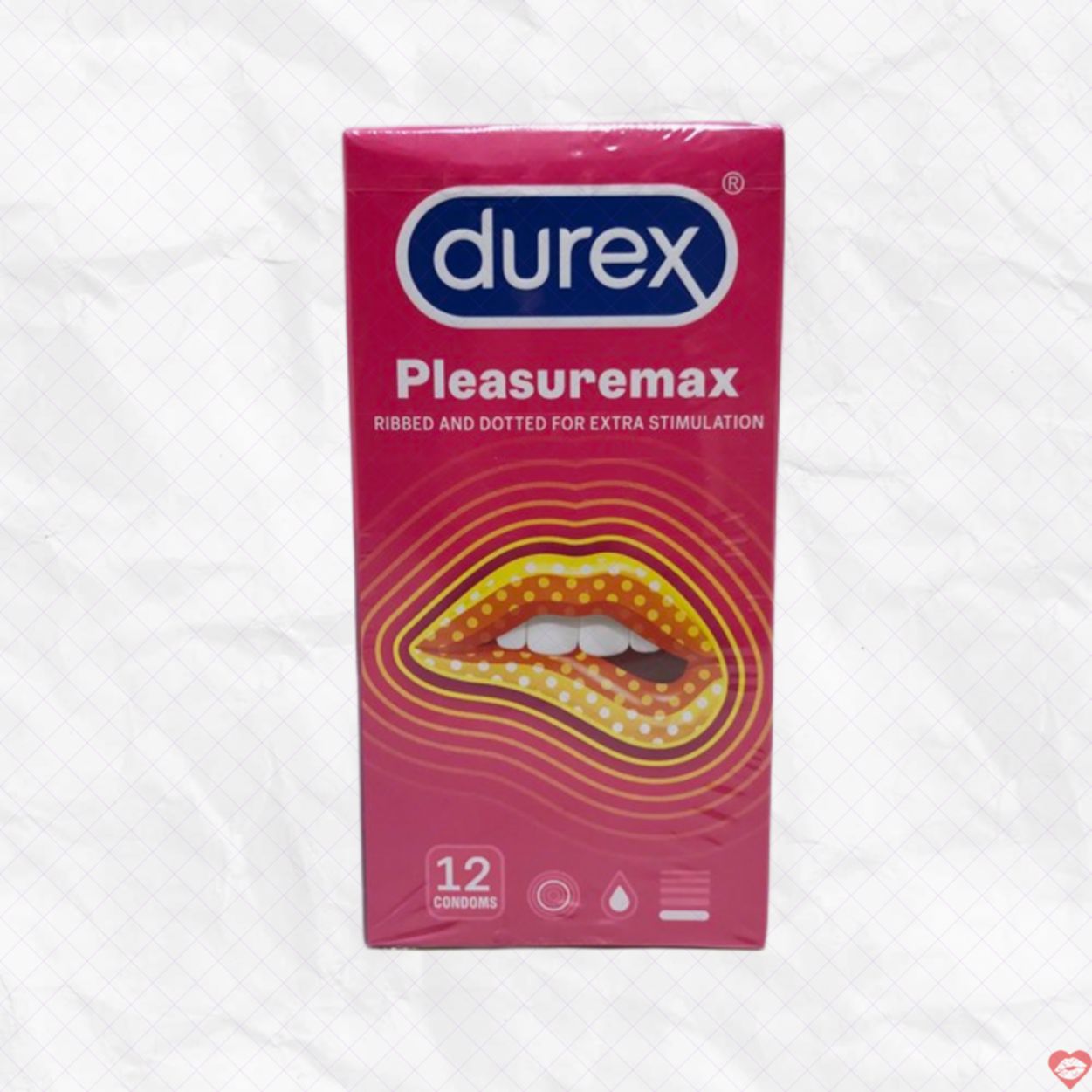 Bao cao su DUREX Pleasuremax gai kích thích khoái cảm mạnh mẽ 