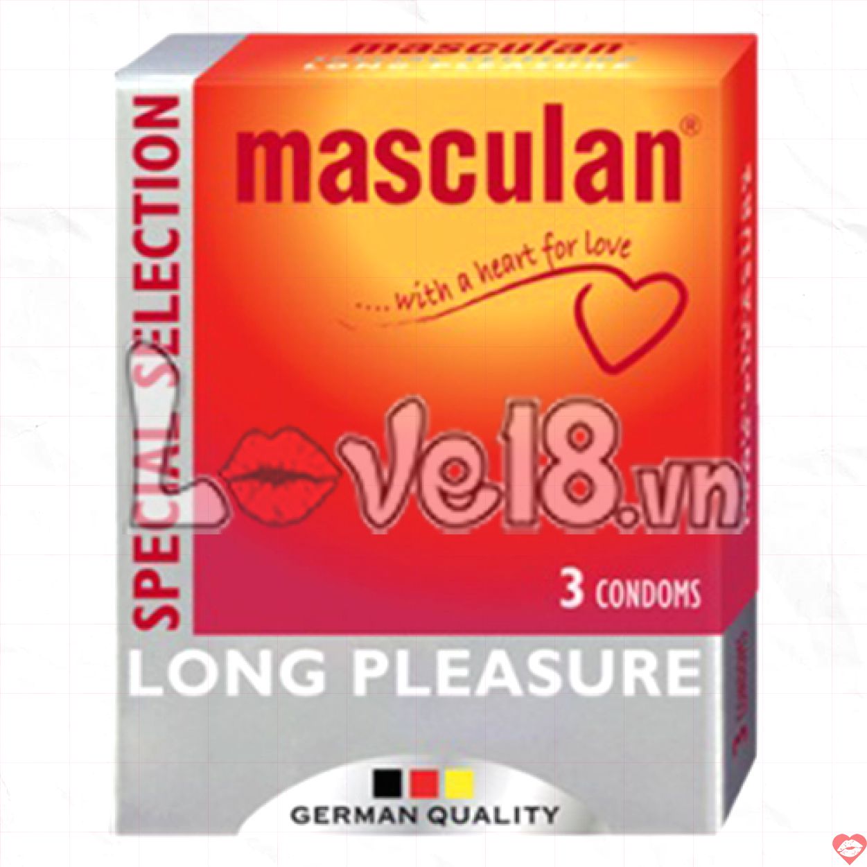 Bao Cao Su Masculan Hộp 3 Cái Kéo Dài Thời Gian Quan Hệ 