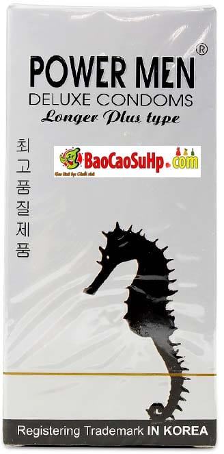 PowerMen Longer Plus Bao cao su kéo dài thời gian Quan hệ bền lâu