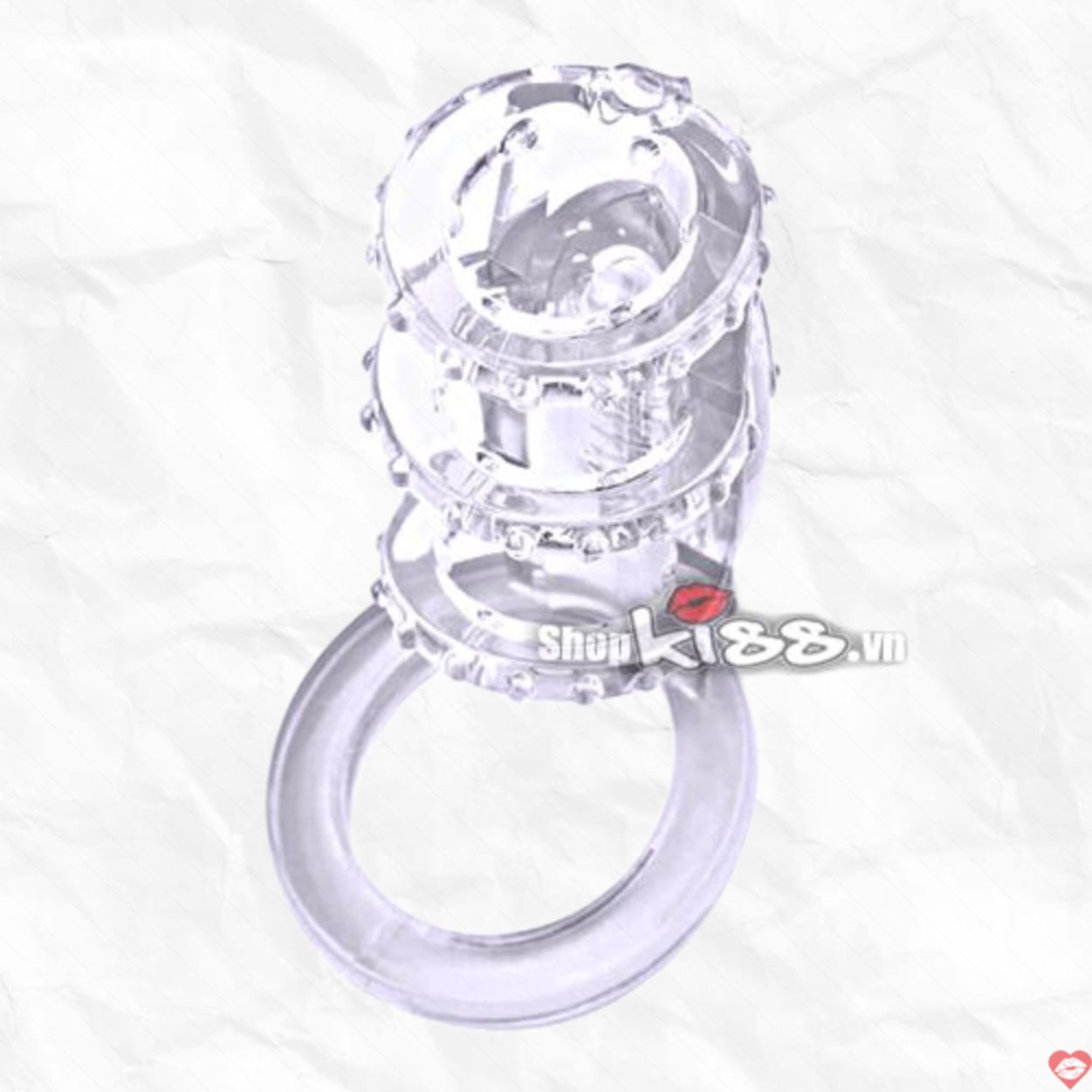 Khúc đôn dương vật ba vòng bế rung Get Lock tăng khoái cảm 