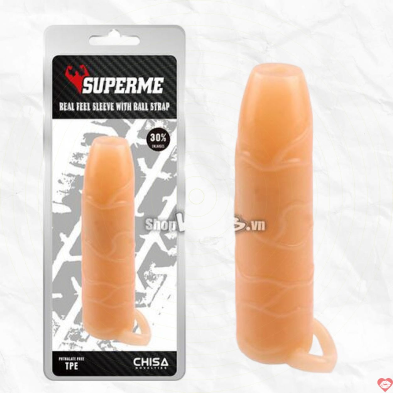 Bao cao su đôn dên quai hở đầu tăng khoái cảm an toàn 