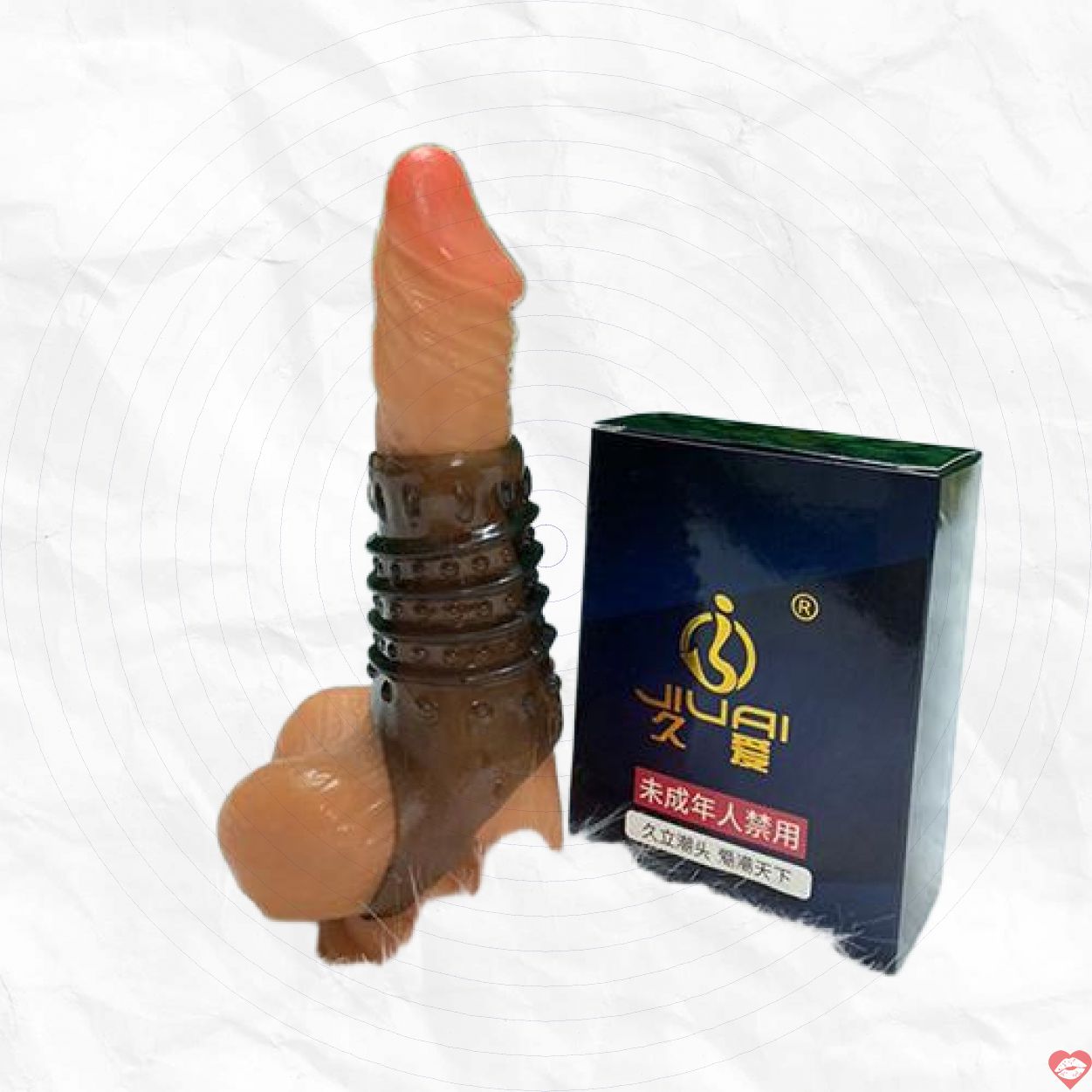 Bao dương vật JIUAI quai đeo chắc chắn - Nâng đỡ khúc giữa, tăng khoái cảm 