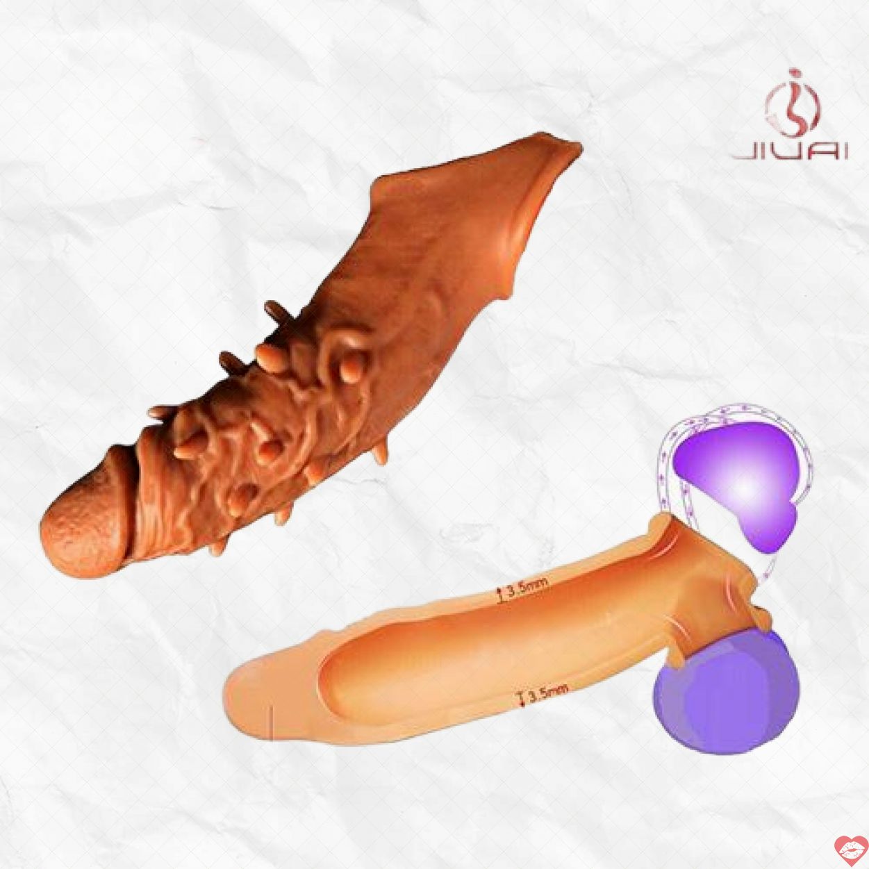 Bao đôn dên gai mềm Mr Revent JIUAI tăng hưng phấn đỉnh cao 