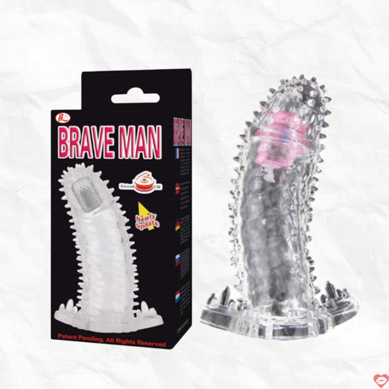 Bao Cao Su Đôn Dên Rung Đầu Baile Braveman Kích Thích 