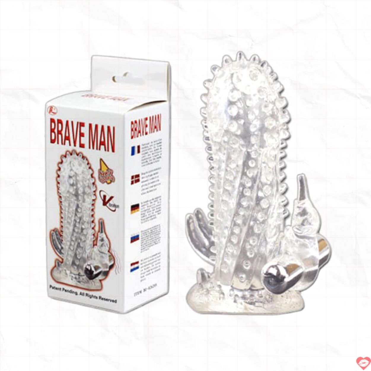 Bao cao su rung gốc Baile Braveman đôn dên siêu kích thích 