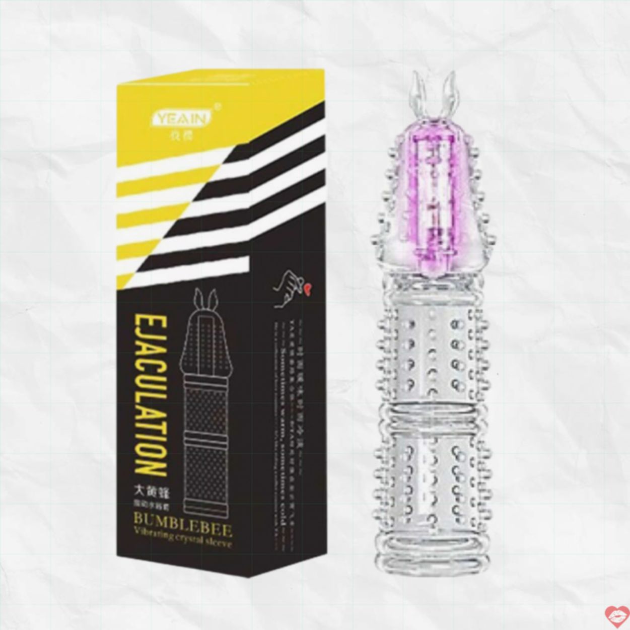 Bao cao su Yeain Bumblebee rung 2 đầu kích thích mua ngay 