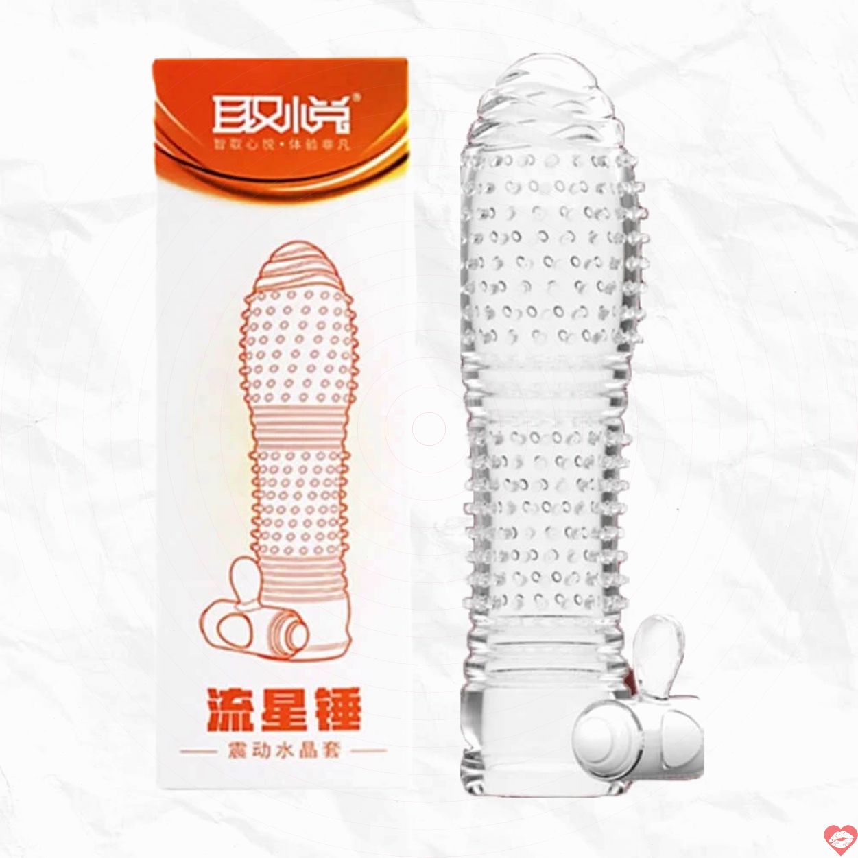 Bao cao su đôn dên rung Aichao Cam siêu kích thích an toàn 