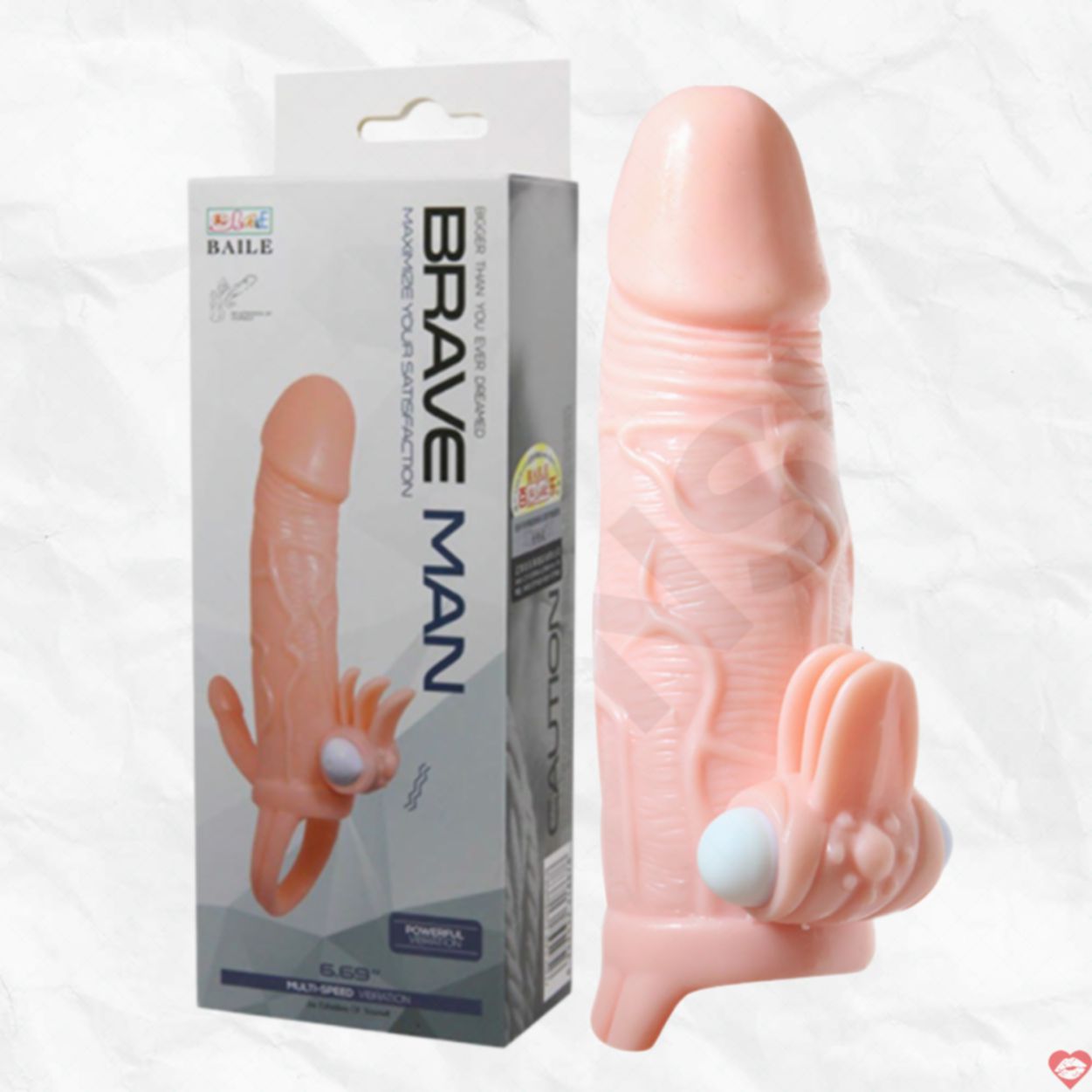 Bao Cao Su Durex Bạo Dâm Rung 6.69 inch Kích Thích Mạnh Mẽ 