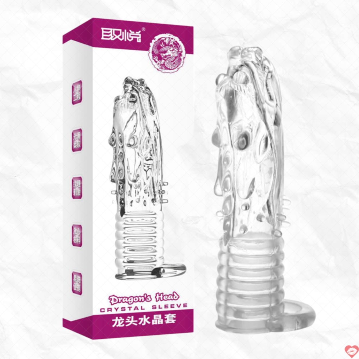 Bao cao su đôn dên Aichao Hồng Đầu rồng