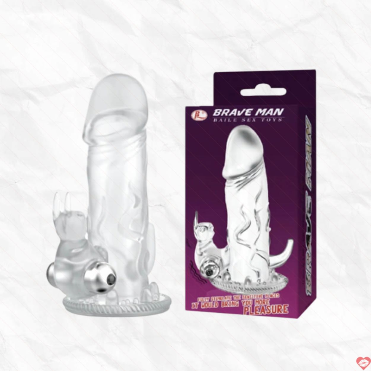 Bao cao su rung Baile Brave Man Pleasure kích thích đỉnh cao 