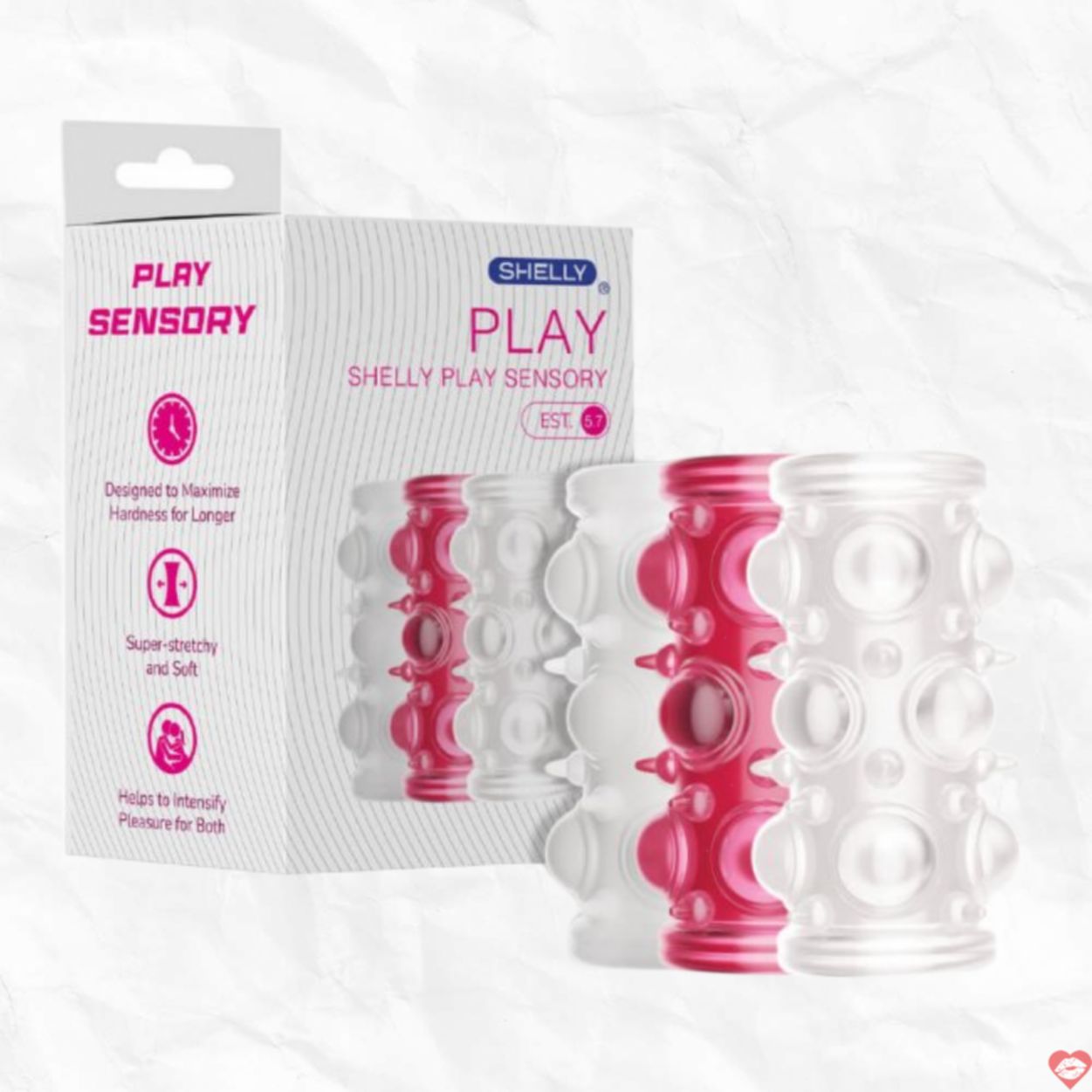 Bao cao su đôn dên khúc Shelly Play Sensory