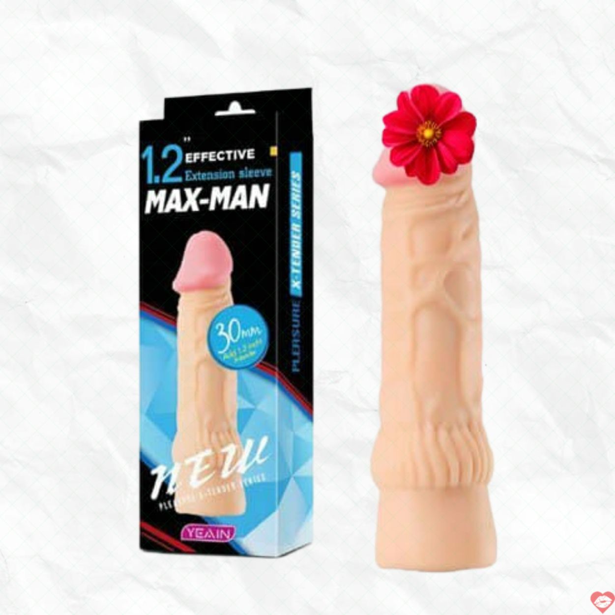 Blue JP - Bao Cao Su Đôn Dên Có Gân Guốc Mềm Dẻo - SHP1170