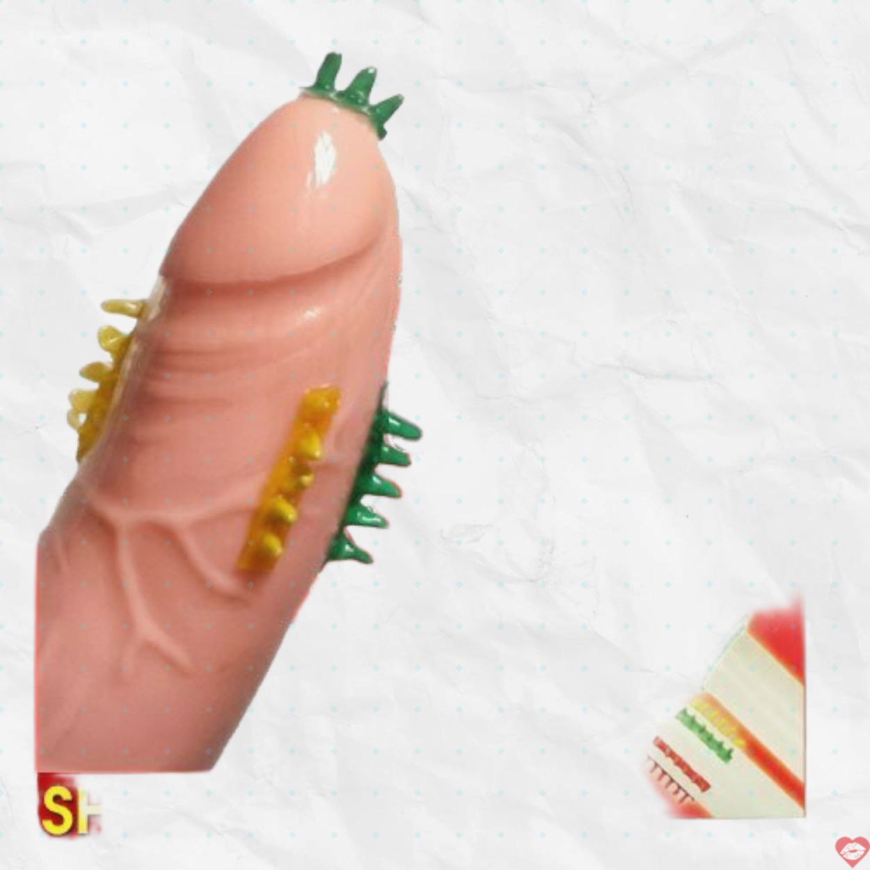 Bao cao su gai tua chôm chôm 9999 cho nàng phê sướng - SHP476