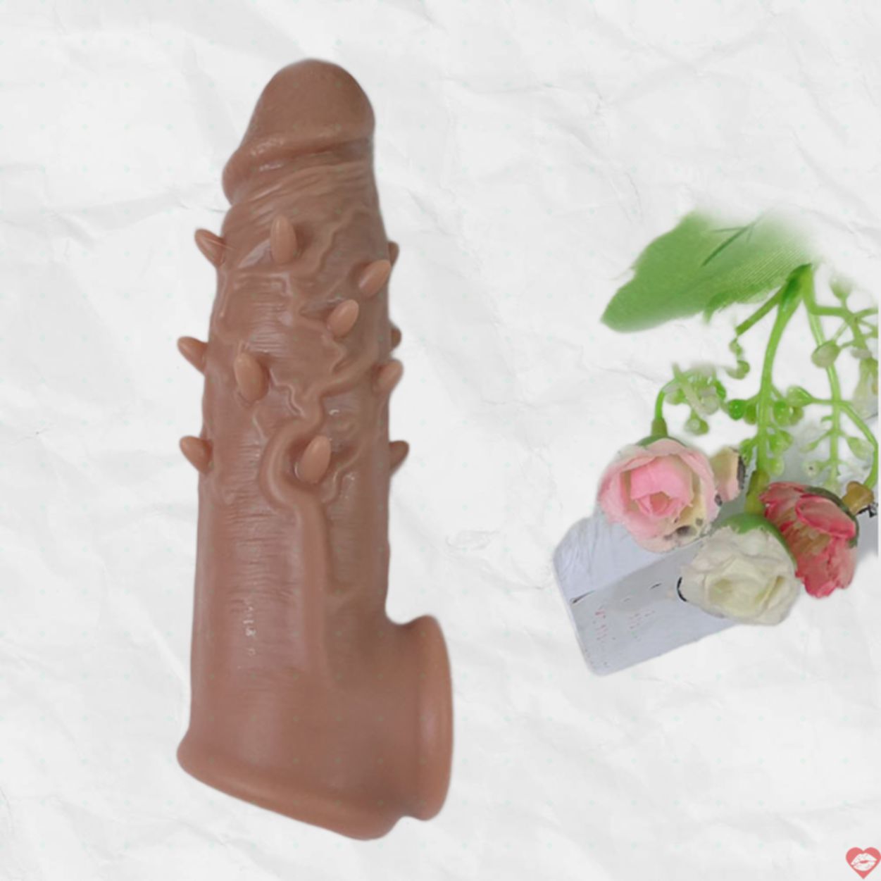 Bao cao su đôn dên có lỗ tròng bìu