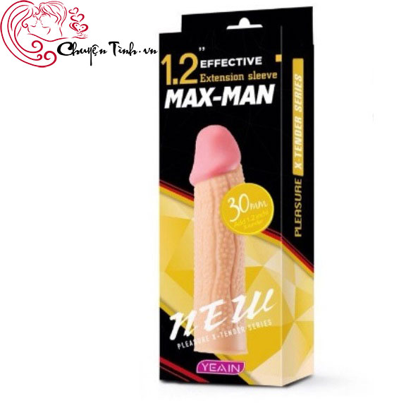Bao Cao Su Maxman Đôn Dên Chấm Bi Kích Thích Tăng Khoái Cảm