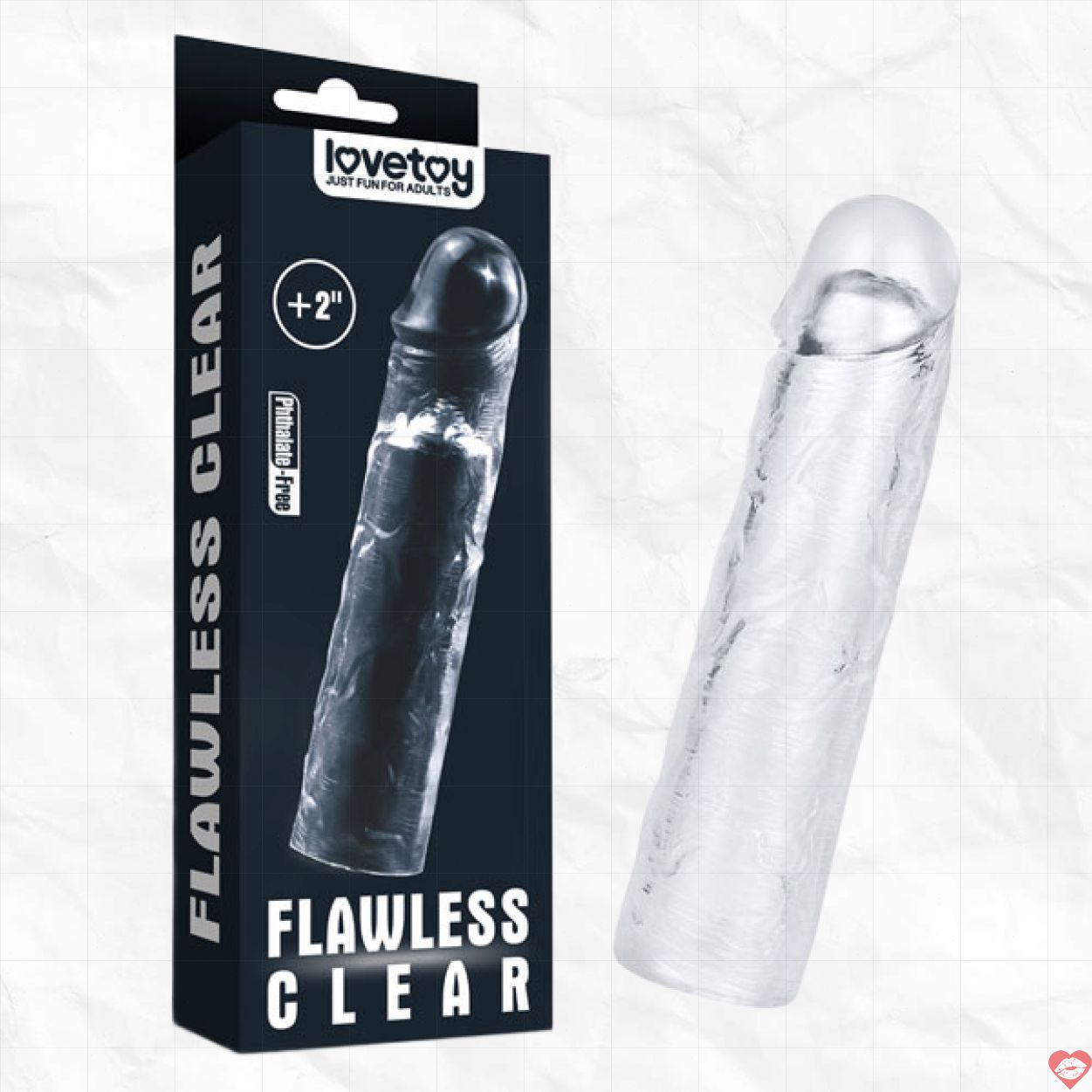 Bao cao su đôn dên LoveToy Clear Trơn mềm mịn an toàn 