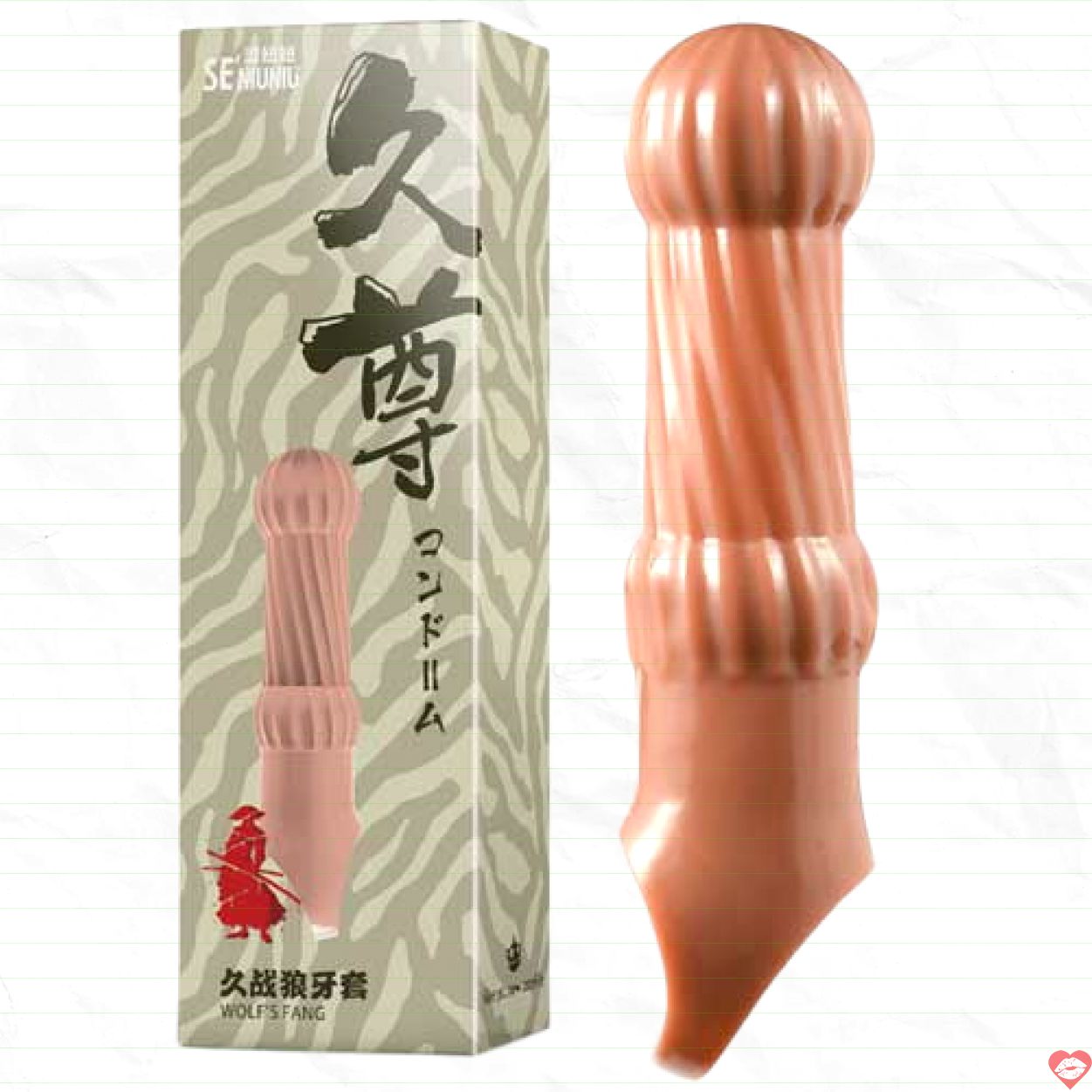 Bao Cao Su Đôn Dên Niu Niu Gân Xoáy Toàn Thân Kích Thích Mạnh 