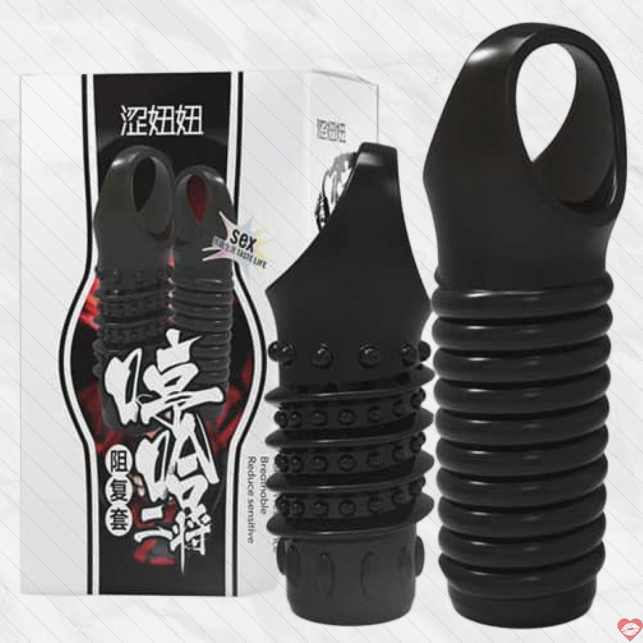 Bao Đôn Khúc Giữa JIUAI Vân Xoắn Quai Tiện Lợi Hộp 2 Cái 
