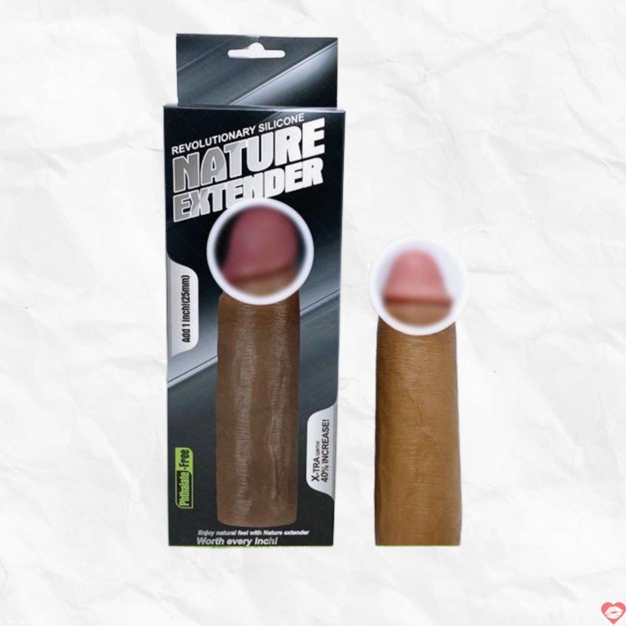 Bao cao su đôn dên Lovetoy Nature Extender siêu mềm như thật 
