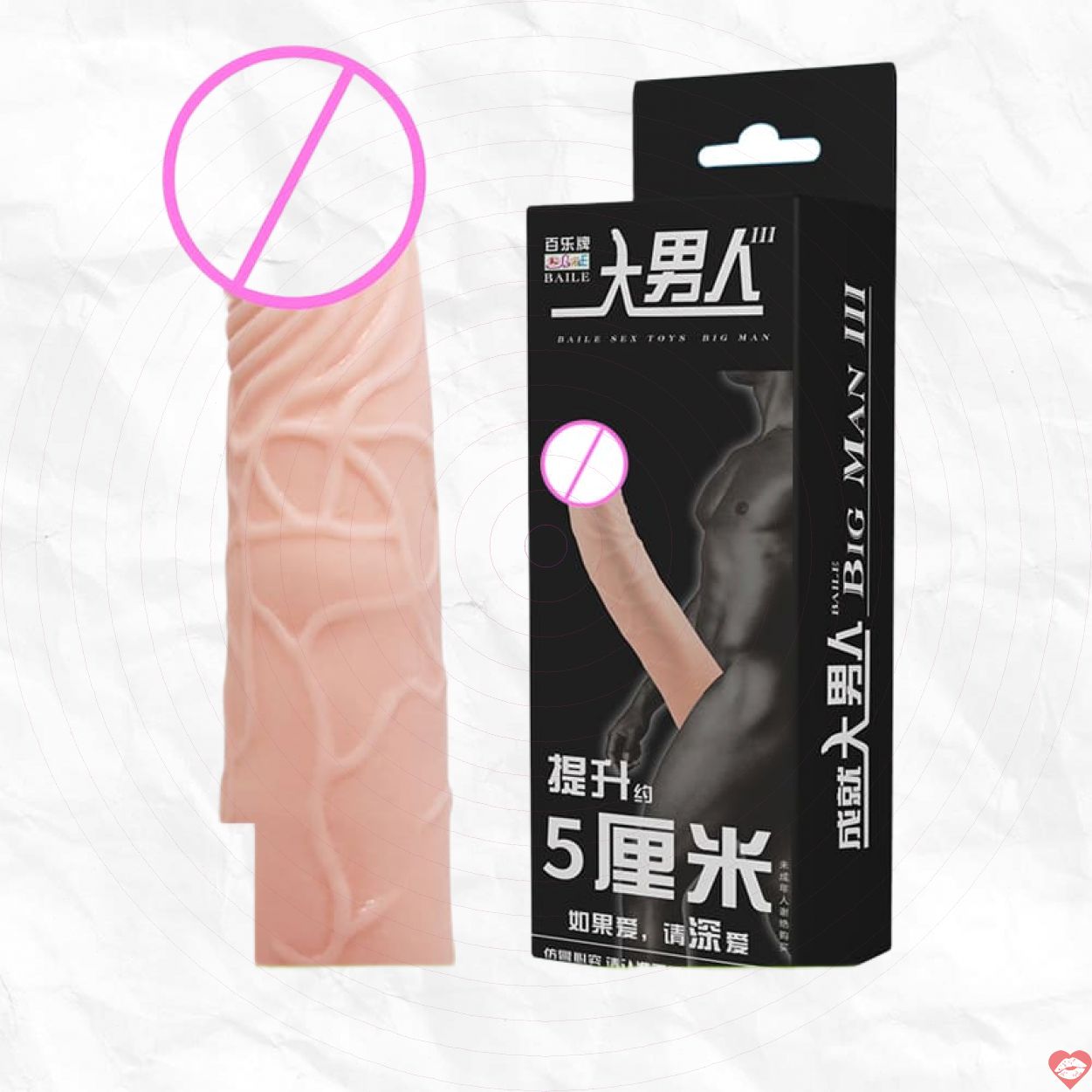 Bcs Big Man 3 Silicone 6cm Đôn Dên Cao Cấp Mua Ngay 