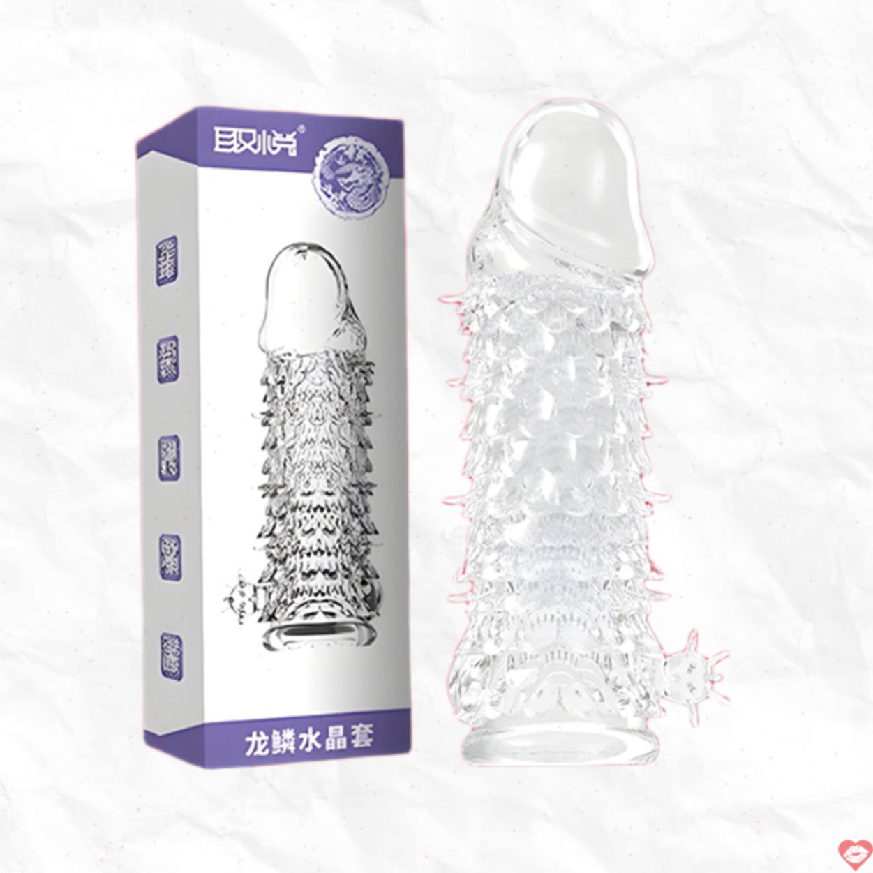 Bao cao su đôn dên vảy cá Aichao