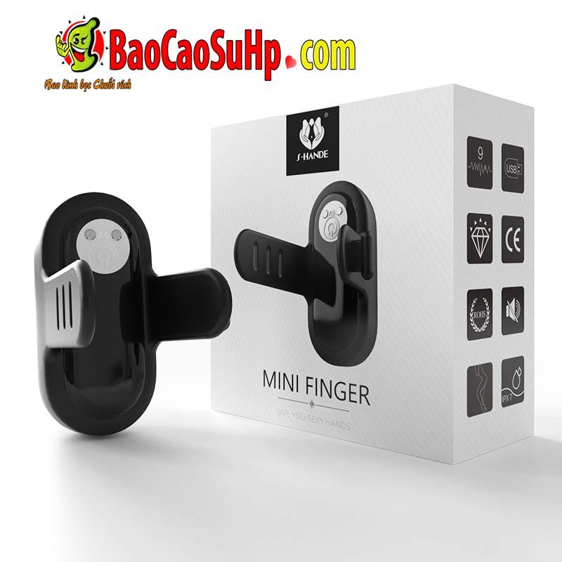 Ngón tay rung Shande S353 mini Fit TiniO nhỏ gọn mạnh mẽ