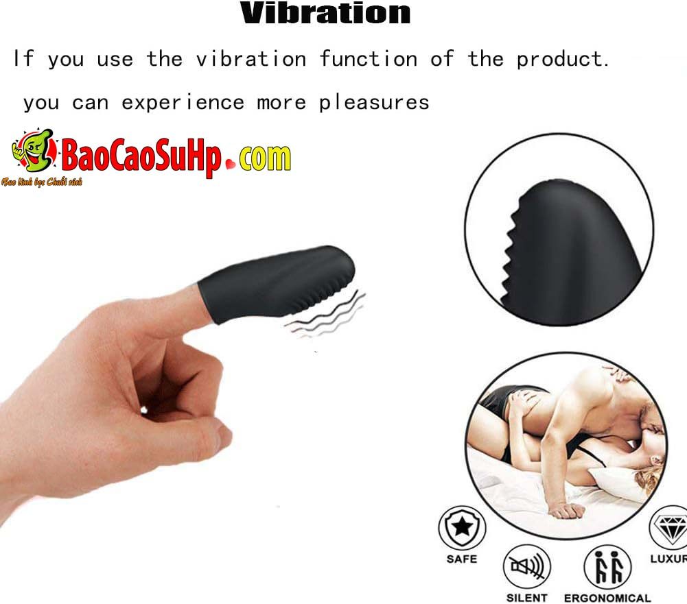 Ngón tay rung mạnh nhỏ gọn Prettylove Stanford finger luồn lách sâu