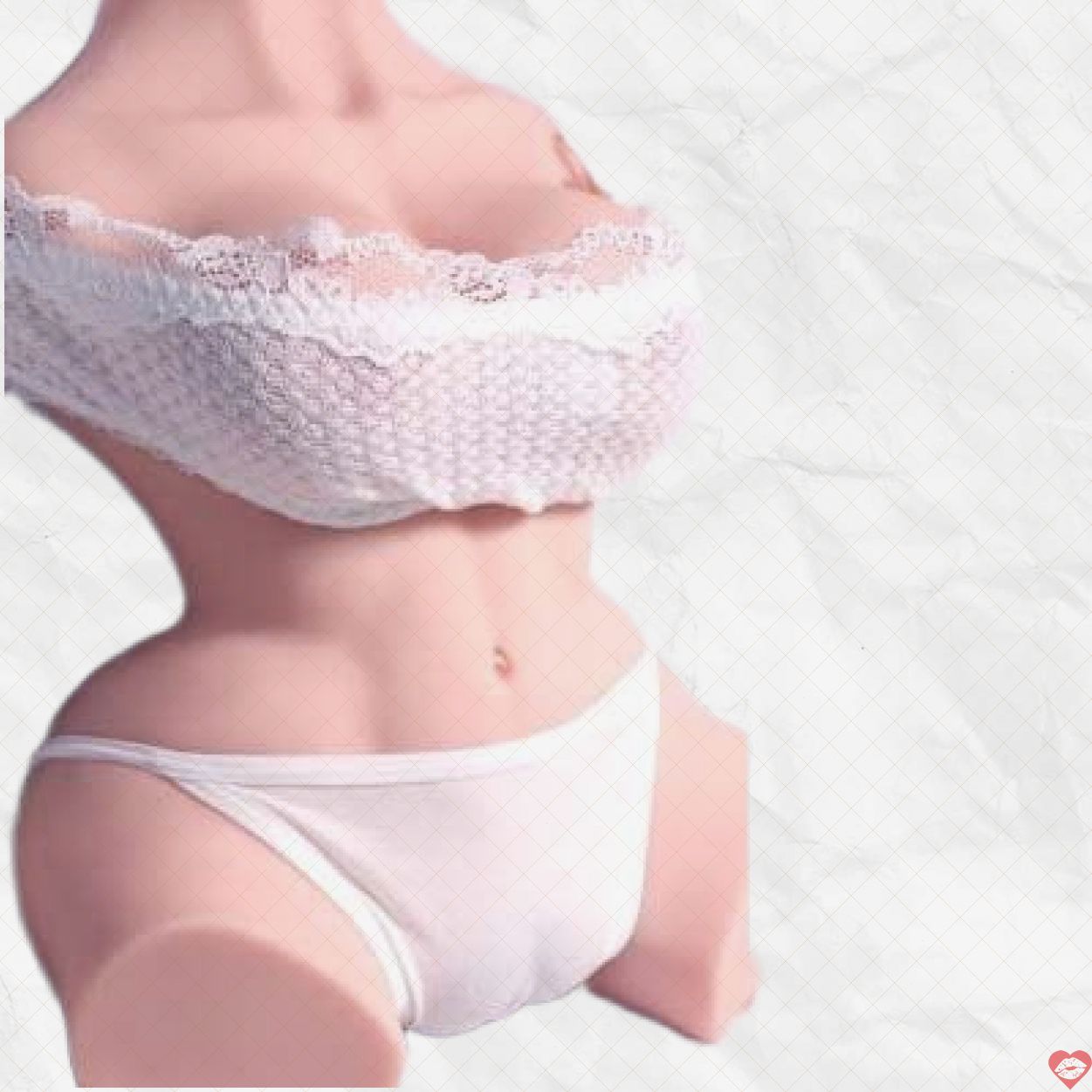 Búp bê tình dục Woman Heart sexy thiết kế dáng ngồi hấp dẫn 