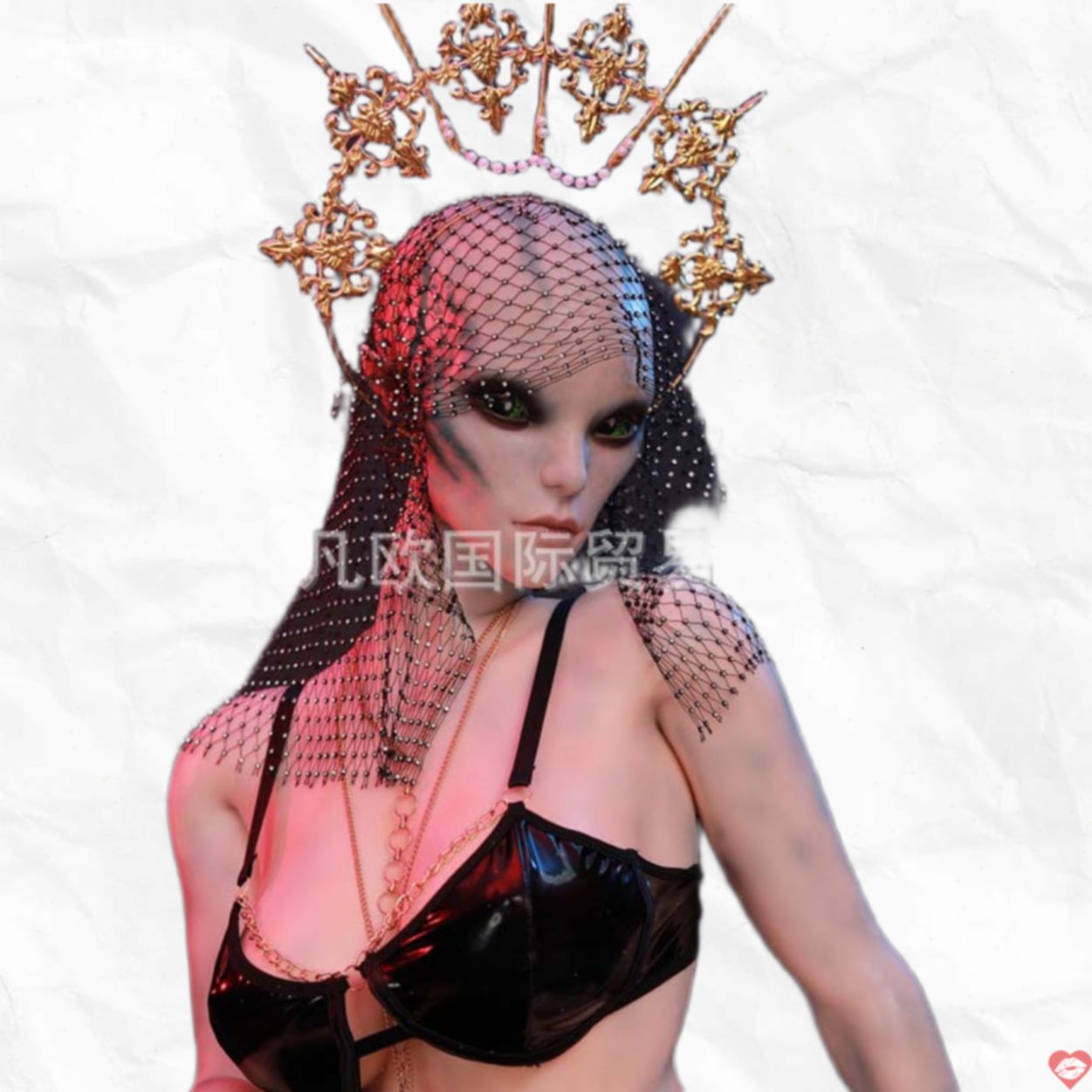 Búp bê tình dục Morgana 1m53 Silicone cao cấp Alien nữ hoàng 