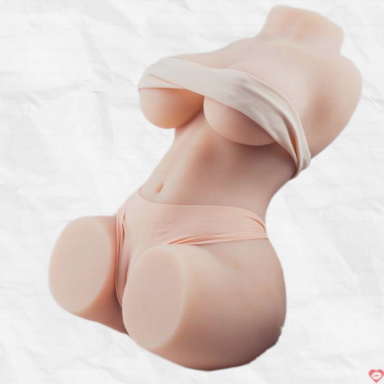 Búp bê bán thân Calista 4kg chân khép phát nhiệt cao cấp 