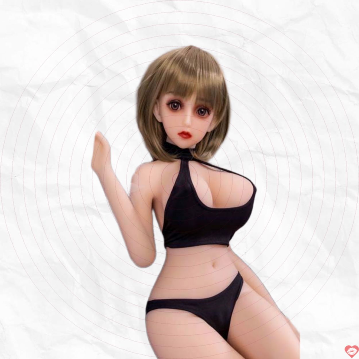 Búp Bê Tình Dục Anime Tóc Ngắn Sexy Cao Cấp Full Chân Tay 