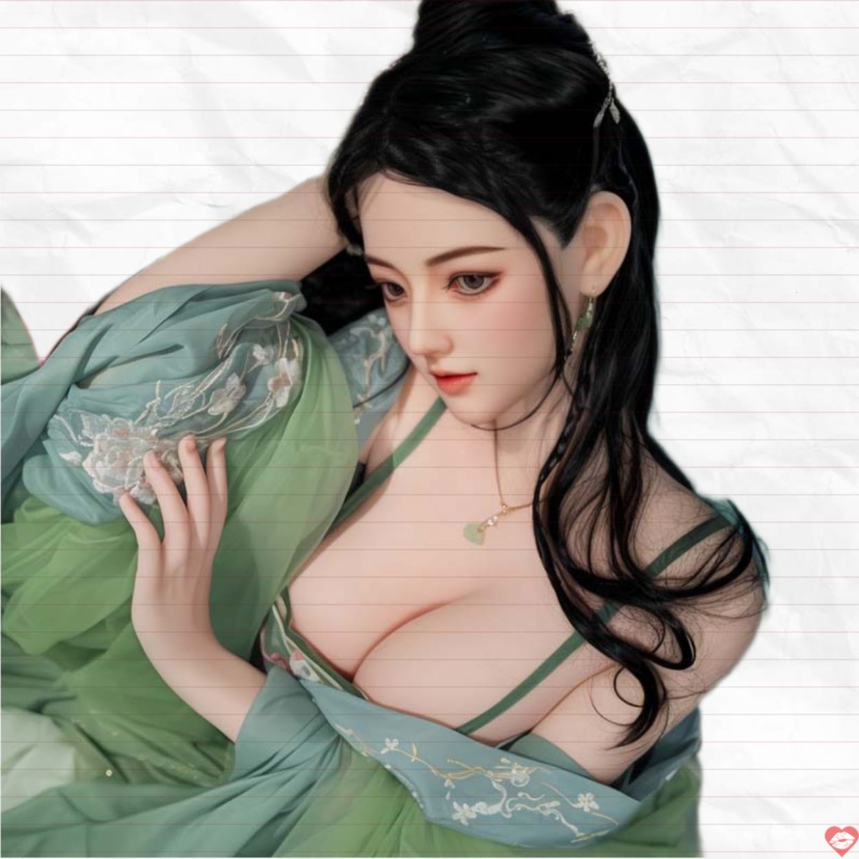 Búp bê tình yêu AZM Quỳnh Giao mặt xuân thủy cổ trang 1m59 giá tốt 