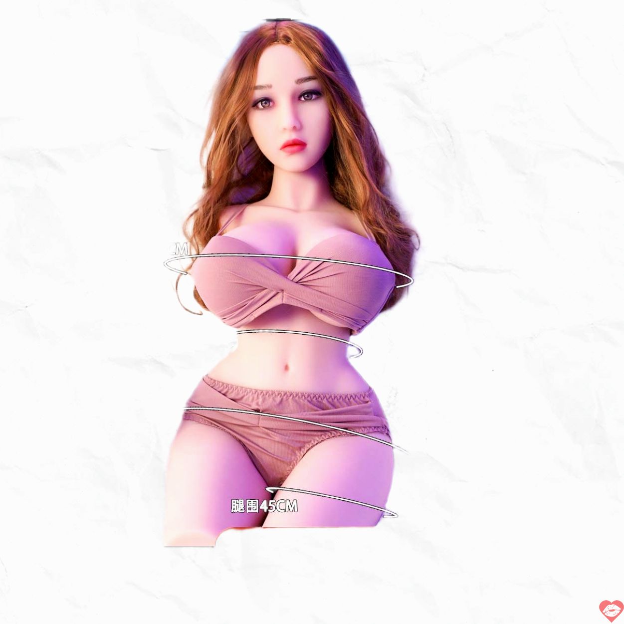 Bộ 3 búp bê tình dục bán thân xinh đẹp có đầu Haruka hương thơm mùa xuân