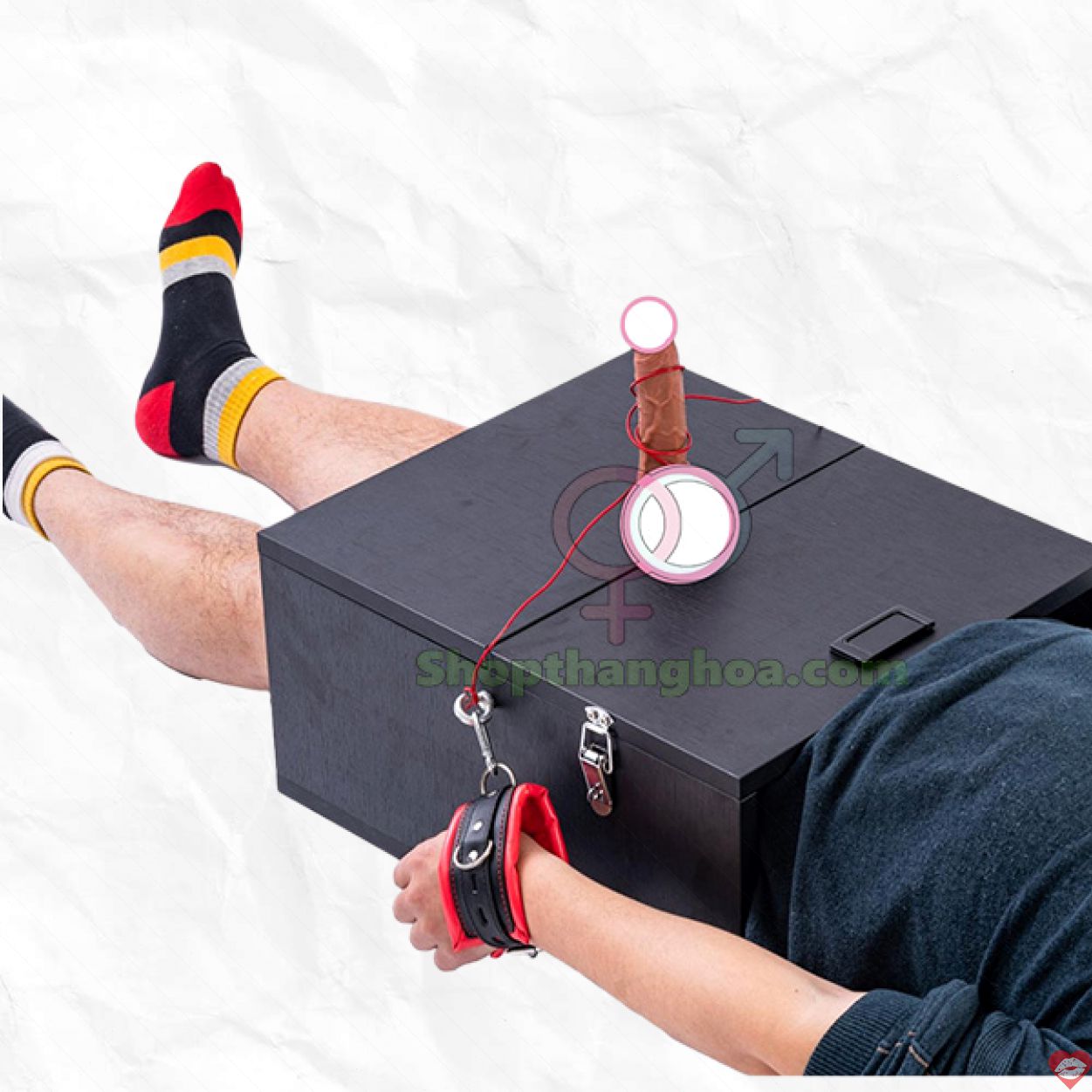 Hộp dụng cụ tra tấn nam giới phong cách nữ hoàng sang trọng tiện dụng