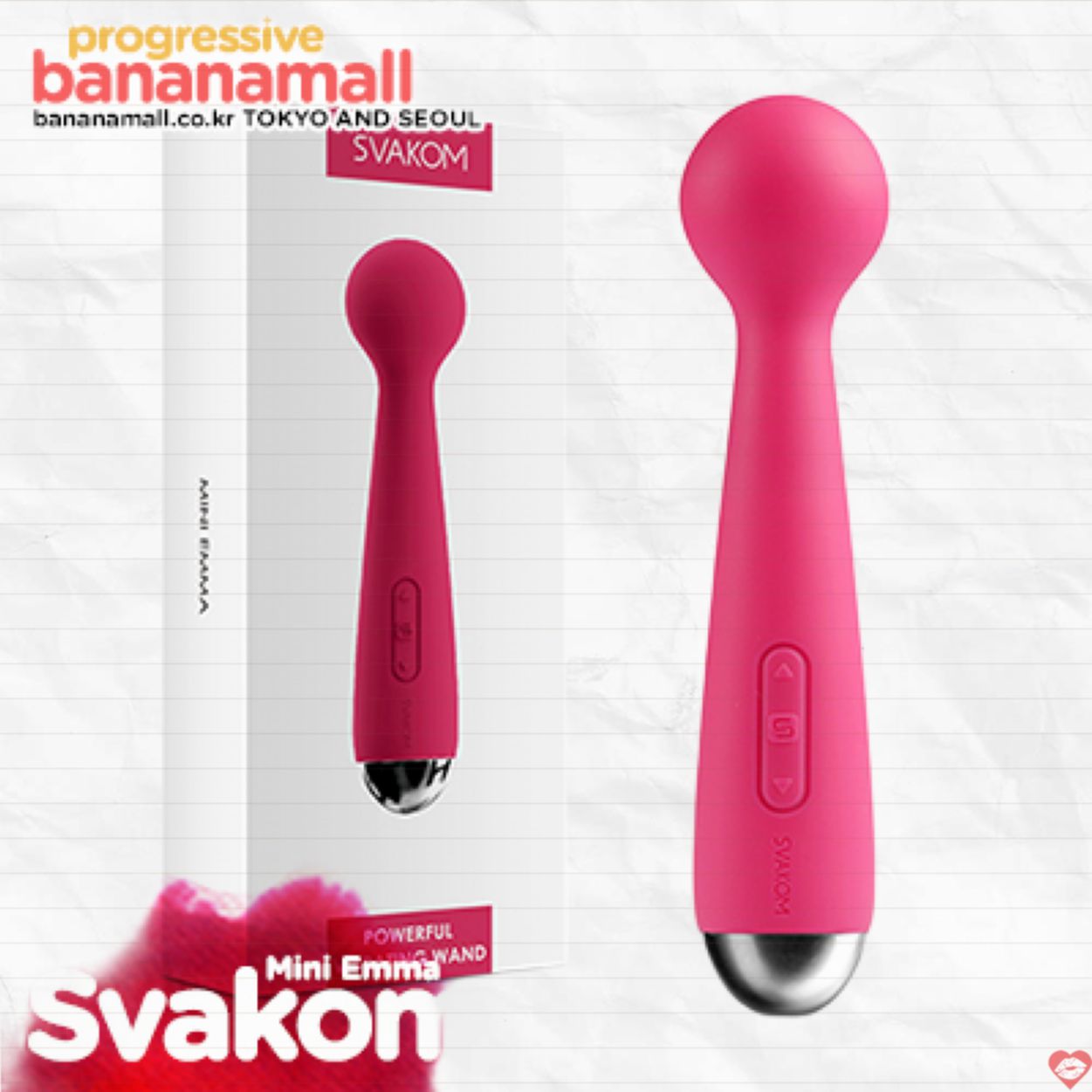 Chày Rung Svakom Mini Emma Đa Chế Độ Siêu Mạnh, Cao Cấp 