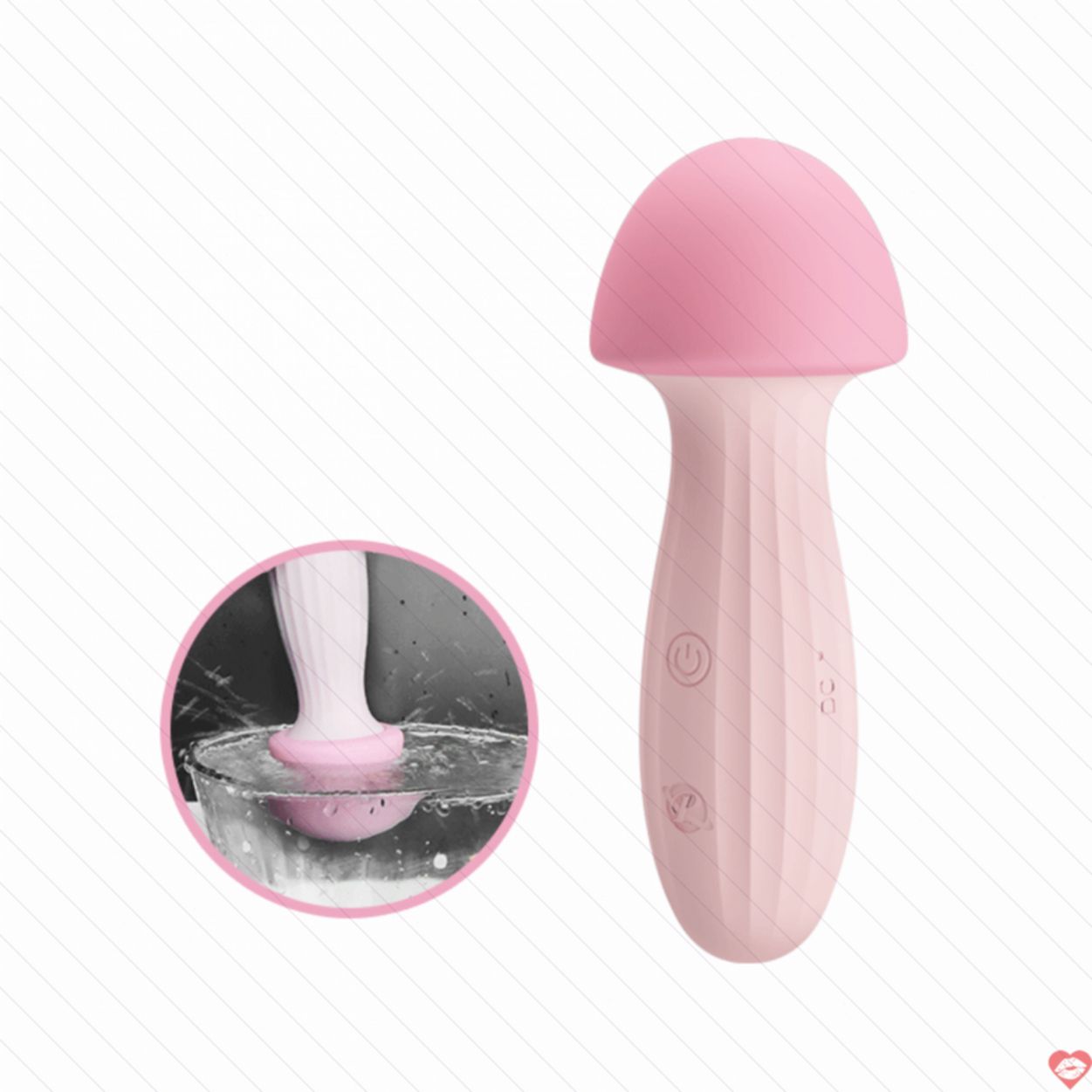 Chày Rung Silicon Mềm Mịn Hình Nấm Cute Kích Thích Mua Sắm 