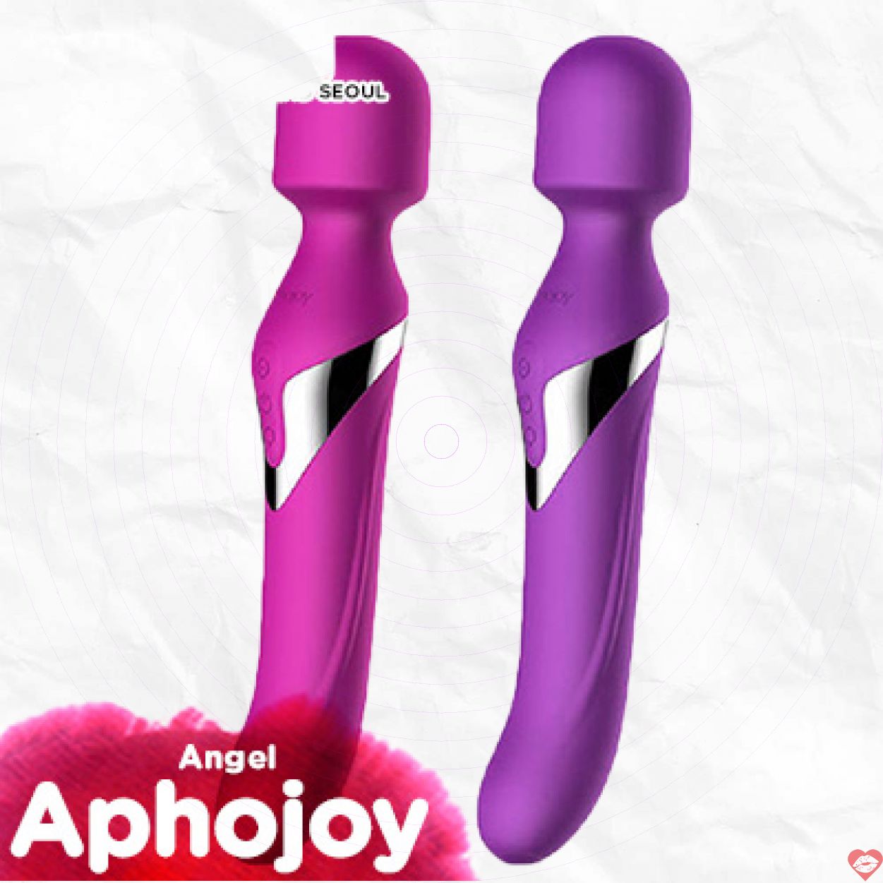 Chày Massage Kích Thích G 2 Đầu Rung Xoay Nhật Bản Aphojoy 