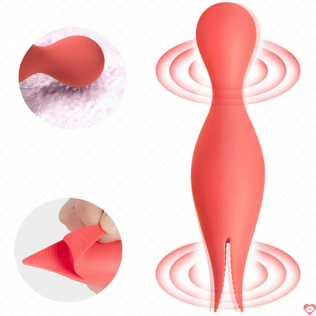 SVAKOM Siren Đồ Chơi 2 Đầu Kích Thích Đa Điểm Nhạy Cảm 