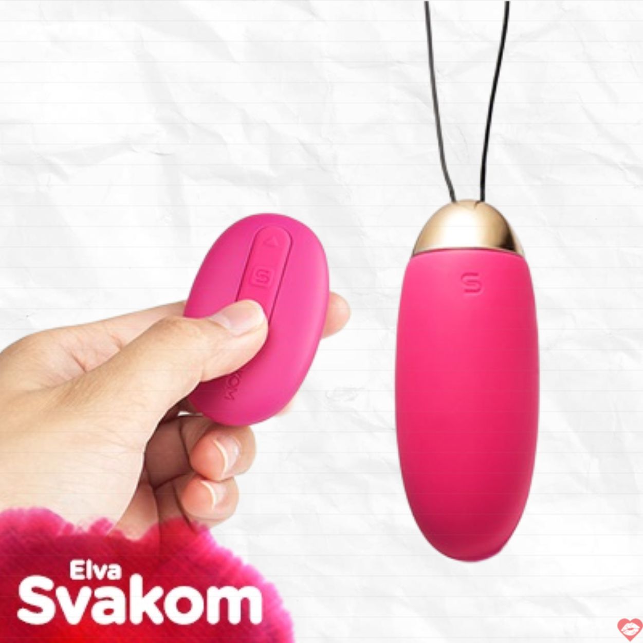 Trứng Rung Điều Khiển Từ Xa Svakom Elva Rung Mạnh USA 