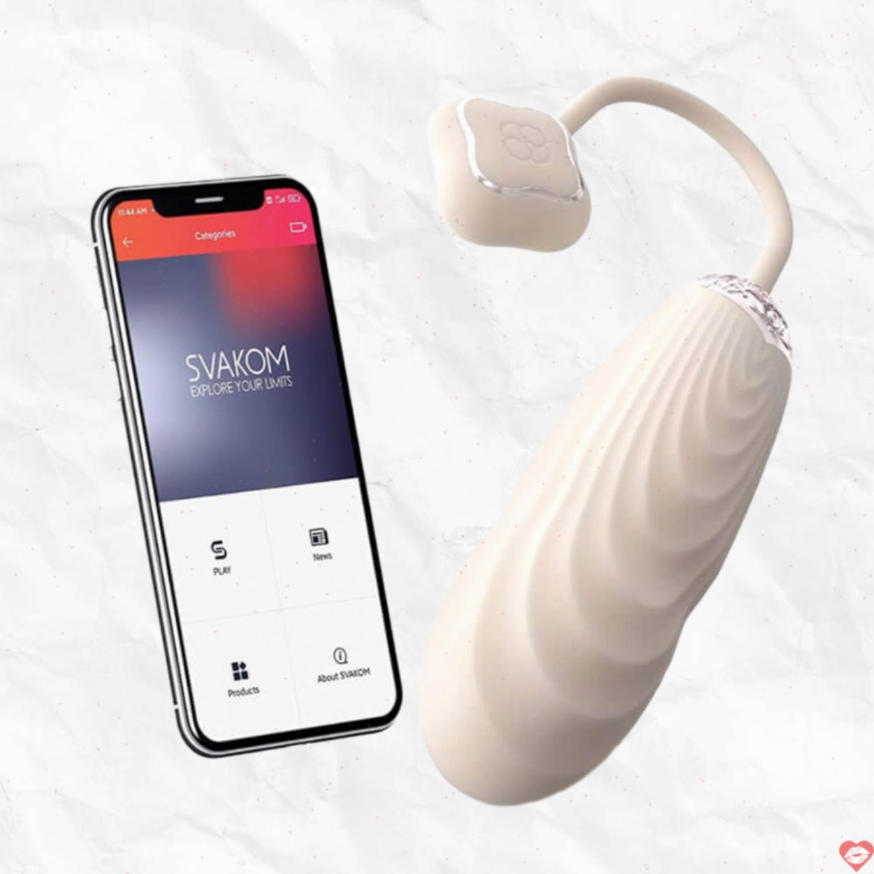 SVAKOM Aravinda trứng rung thụt App cao cấp phê mê dễ dùng 