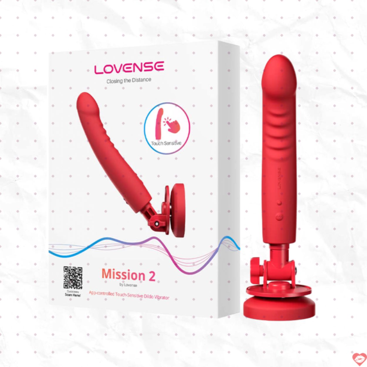 Dương vật giả Lovense Mission 2 rung cực mạnh điều khiển app 