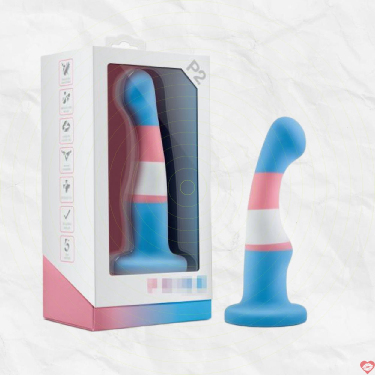 Dương Vật Giả Avant Pride P2 Blush Silicon Mềm Mại Tự Nhiên 