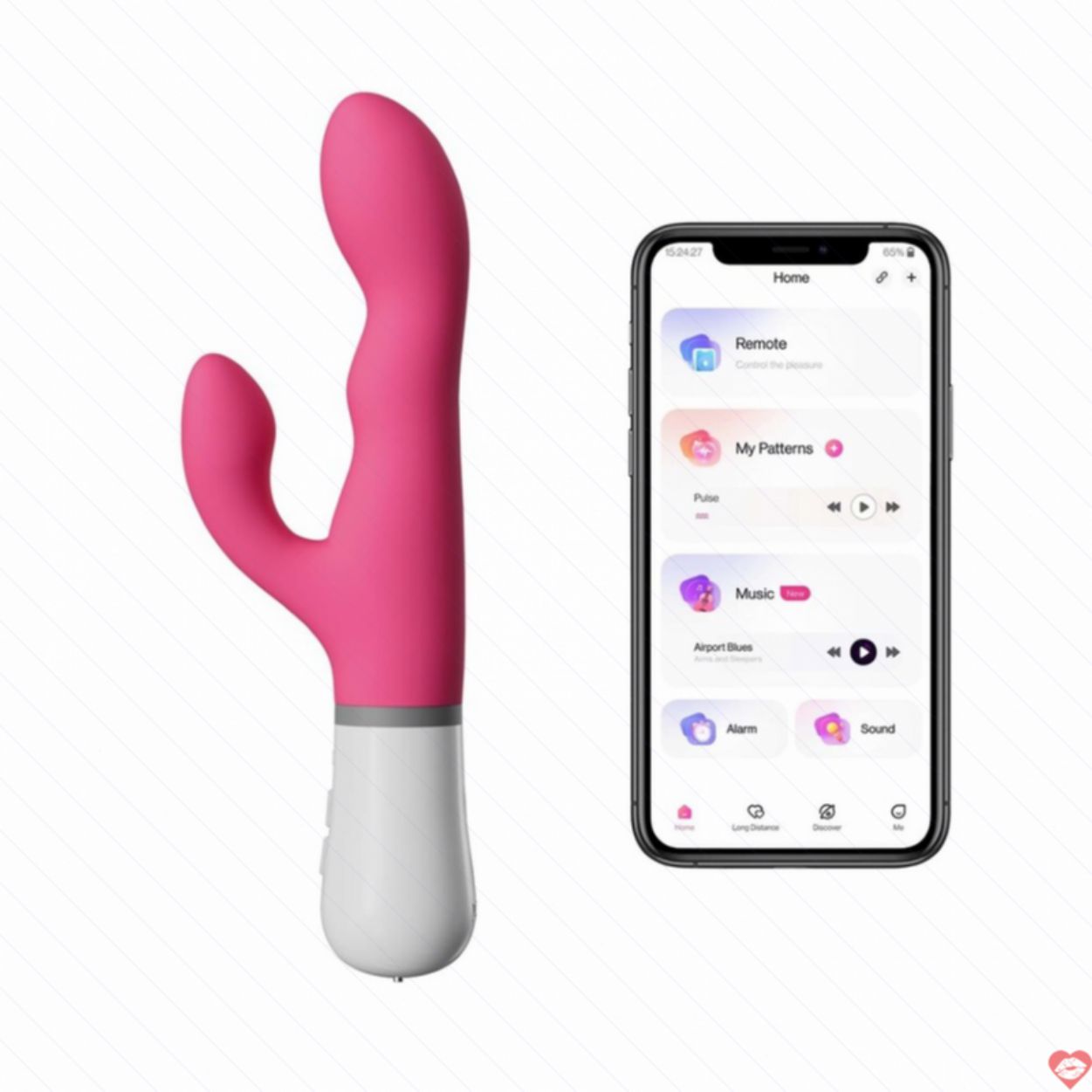 Dương Vật Giả Lovense cao cấp siêu rung điều khiển điện thoại 