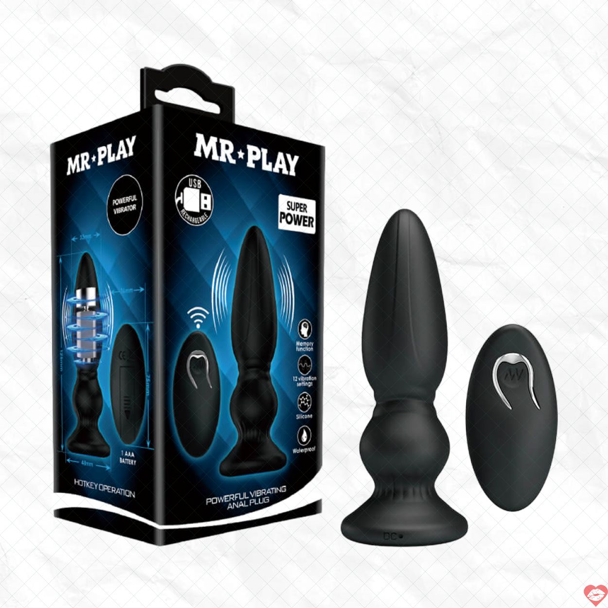 Trứng Rung Pretty Love Mr-Play 86W Kích Thích Hậu Môn Cực Mạnh 