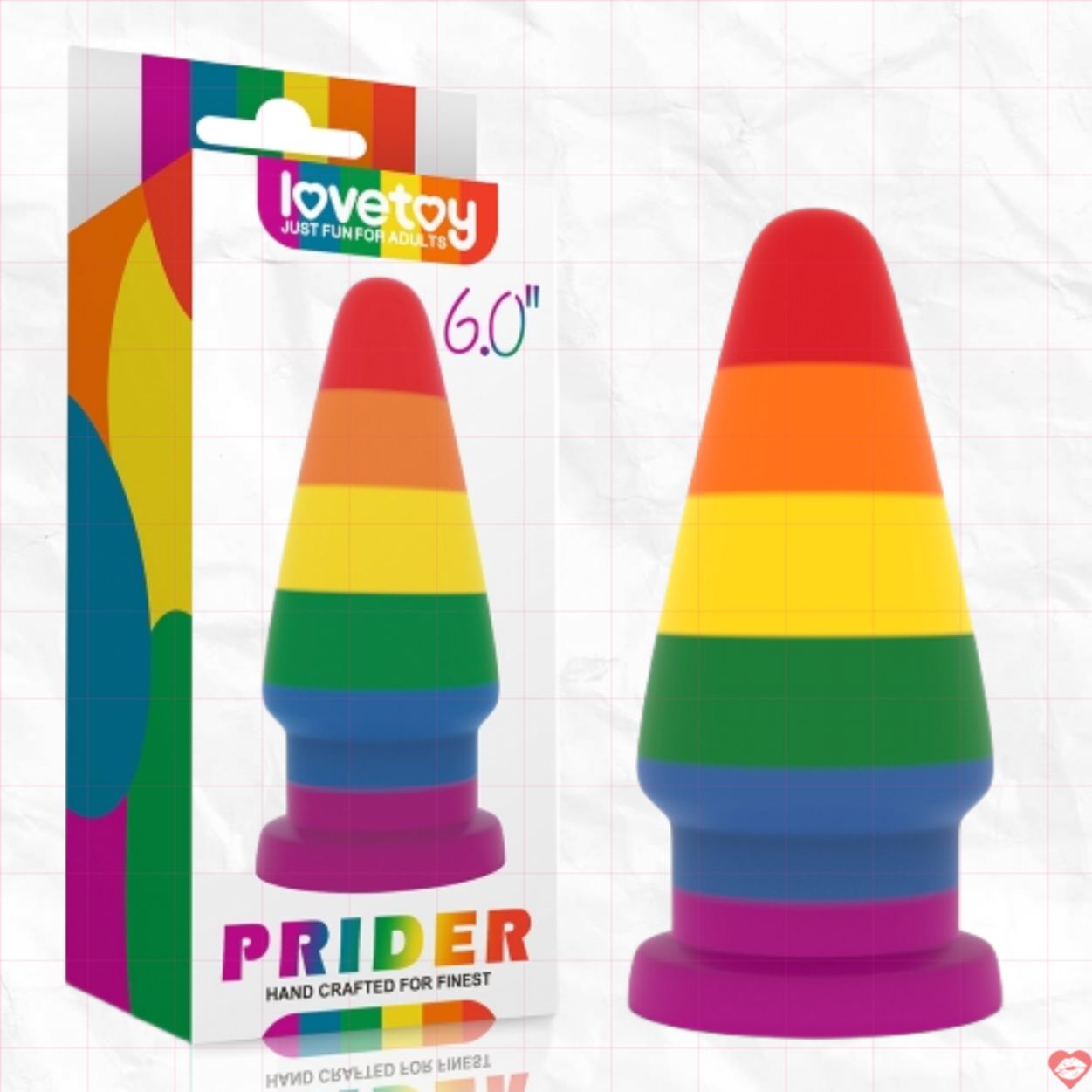 Phích Cắm Hậu Môn Silicon 7 Màu Mềm Mịn Siêu Tiện Lợi Lovetoy 