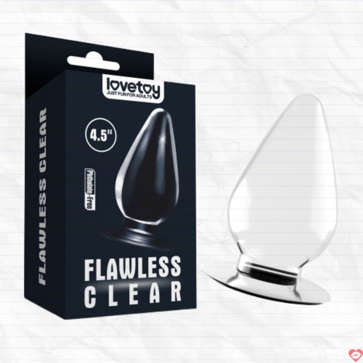 Phích cắm hậu môn silicon mềm size lớn siêu an toàn Lovetoy 