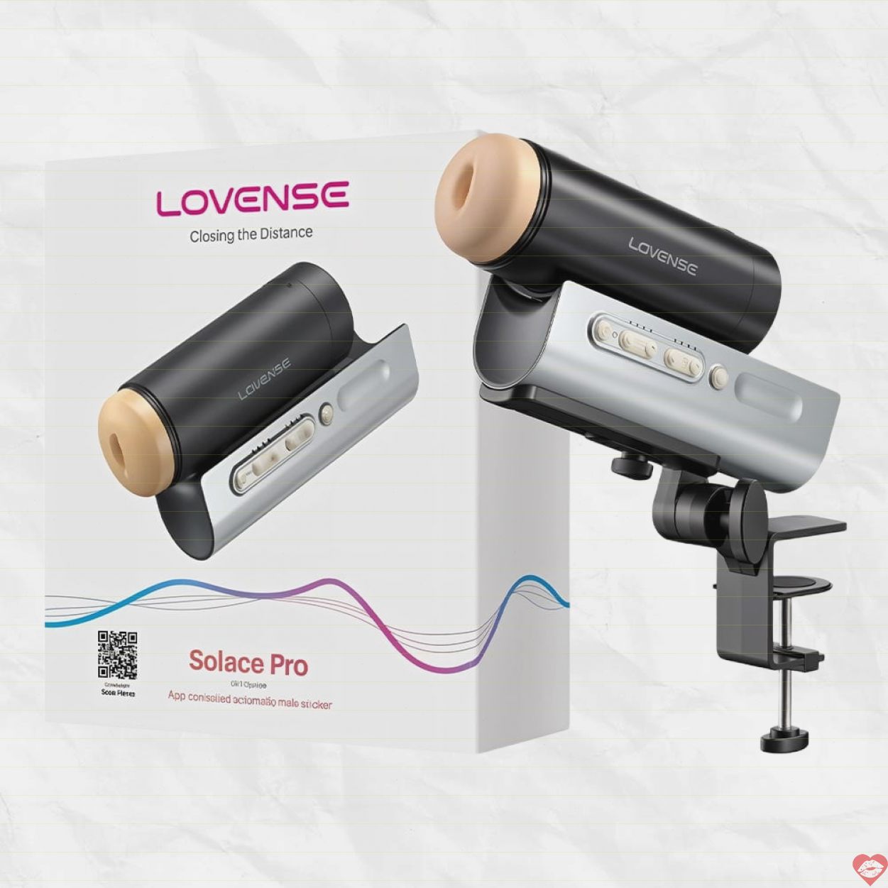 Máy thủ dâm Lovense Solace Pro AI cao cấp kết nối app tiện lợi 