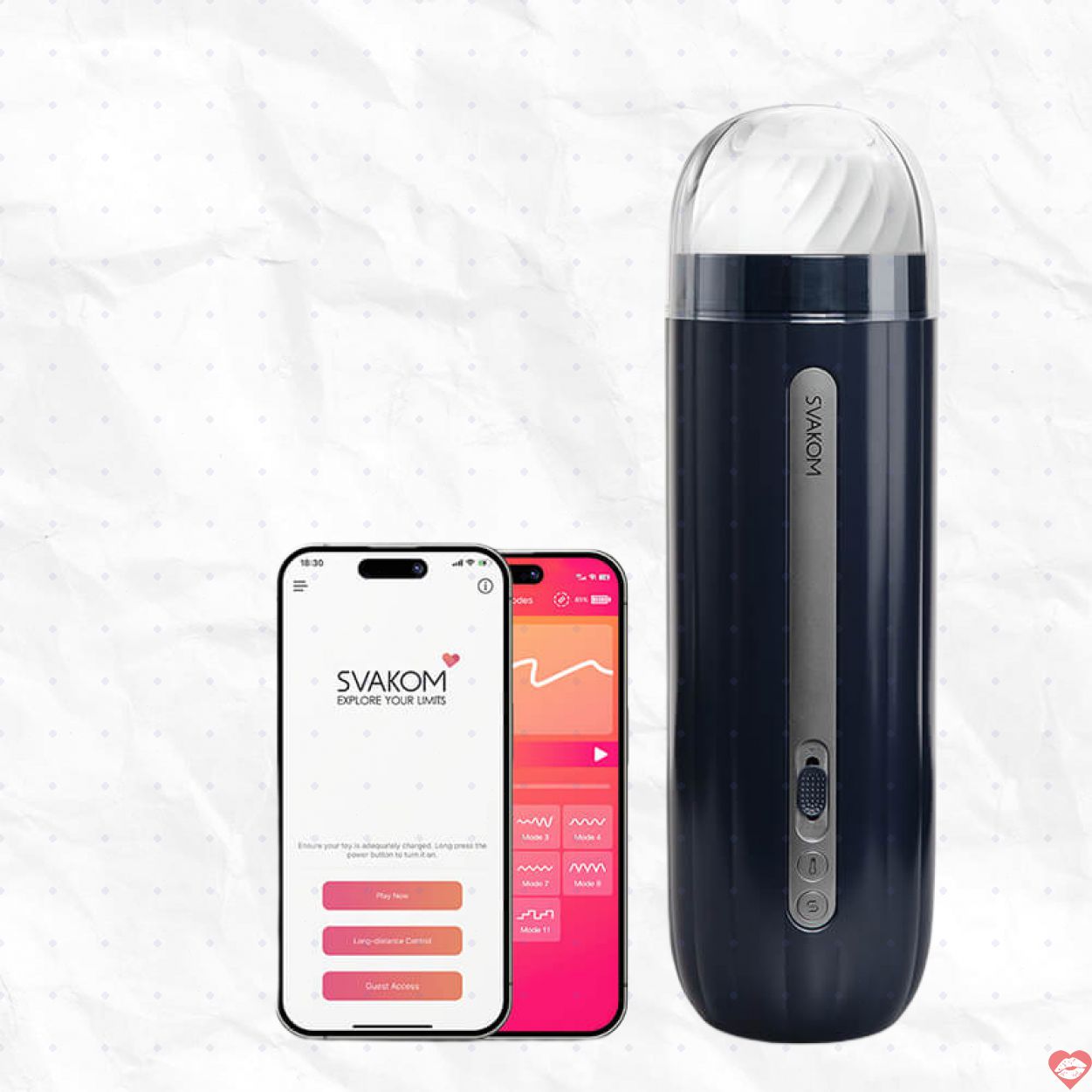 Máy Thủ Dâm Nam SVAKOM Hannes Neo Điều Khiển App Kích Thích 