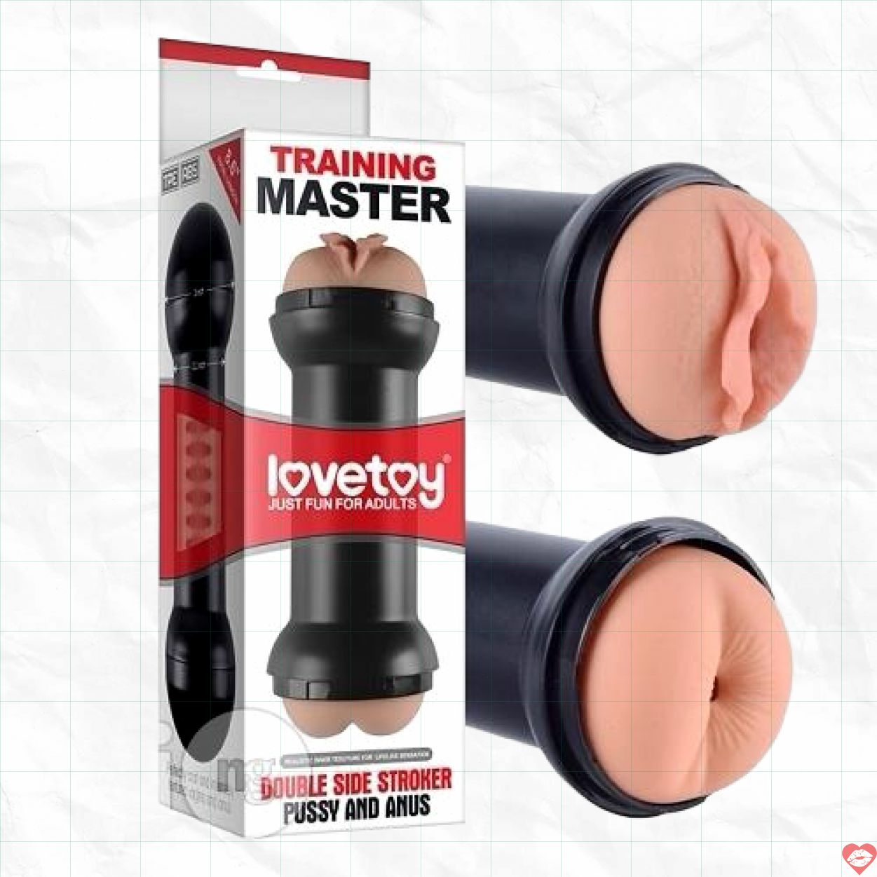 Âm Đạo Silicon 2 Đầu Mềm Mịn Se Khít Tự Nhiên Lovetoy 