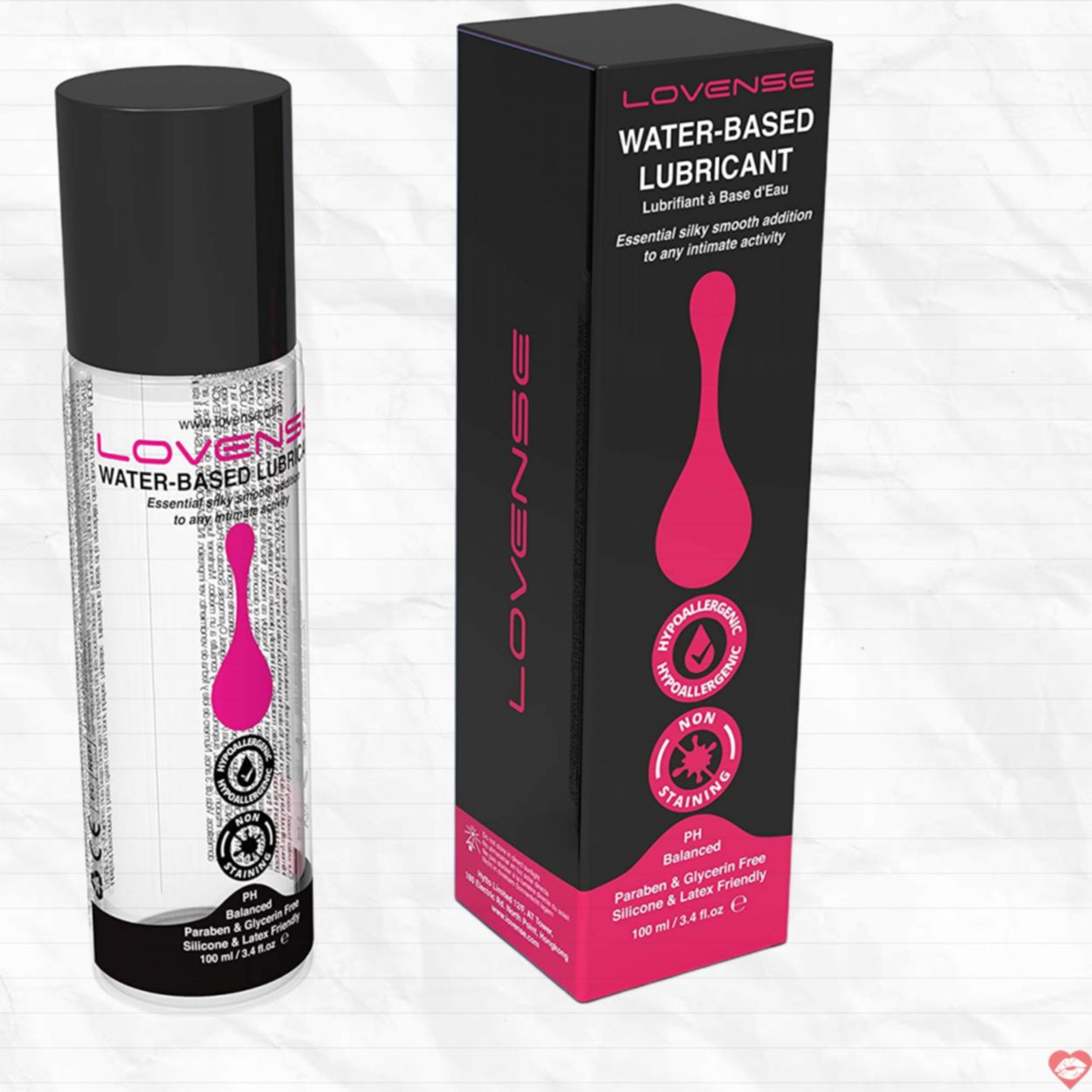Gel bôi trơn gốc nước Lovense Mỹ cao cấp mềm mượt tăng khoái cảm 